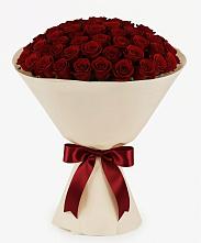 Букет 101 Бордовая роза Блэк Бакарра в Мелеузе