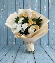 Букет цветов из:  Розы и Хризантемы в Мелеузе