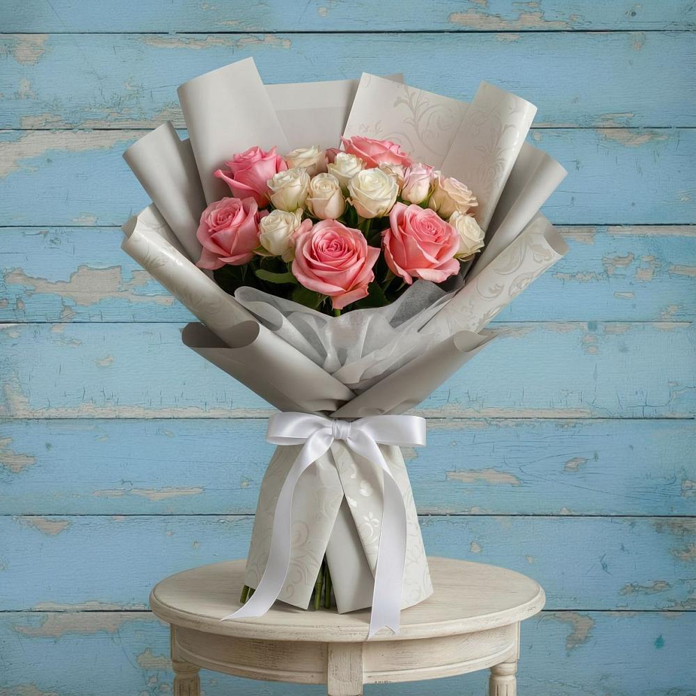 Букет цветов из: Розы в Мелеузе