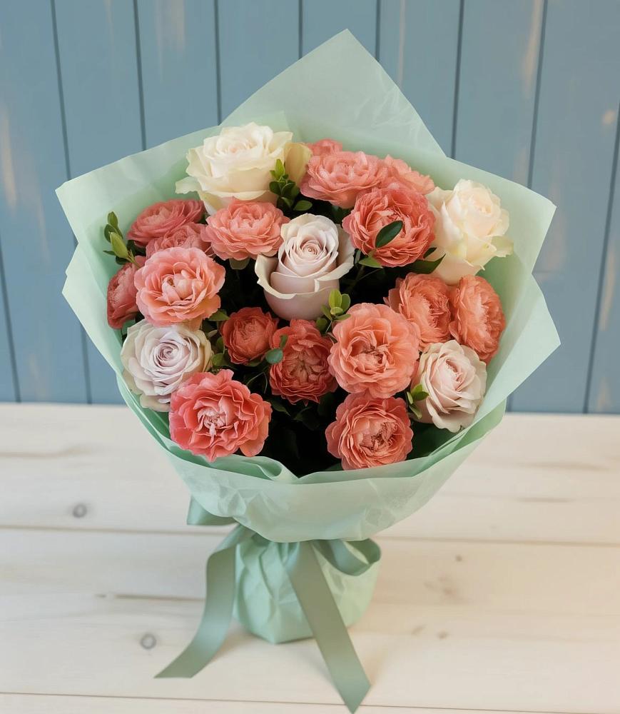 Букет цветов из: Розы в Мелеузе