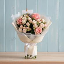 Букет цветов из:  Розы #REPLACE_PRED# Мелеузе