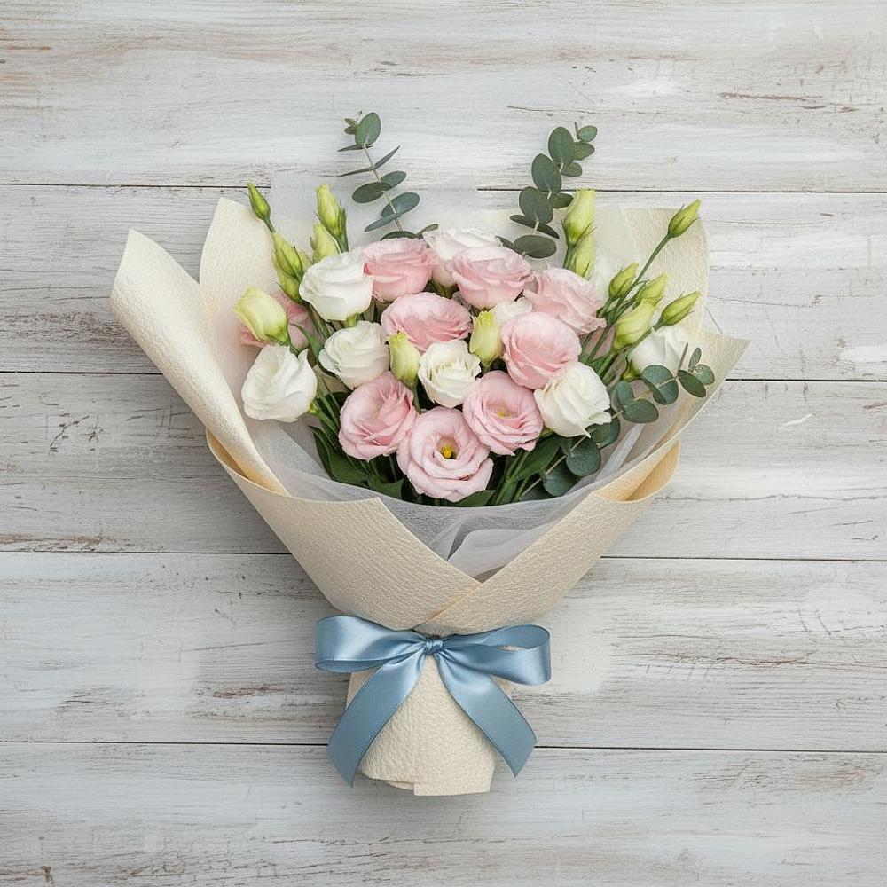 Букет цветов из: Лизиантусы в Мелеузе