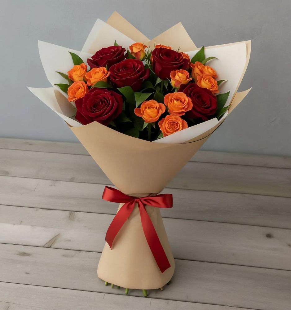 Букет Любовь и восторг в Мелеузе